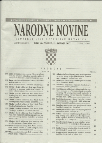 Naredba o poduzimanju mjera za sprjecavanje širenja i suzbijanje zlatne žutice vinove loze